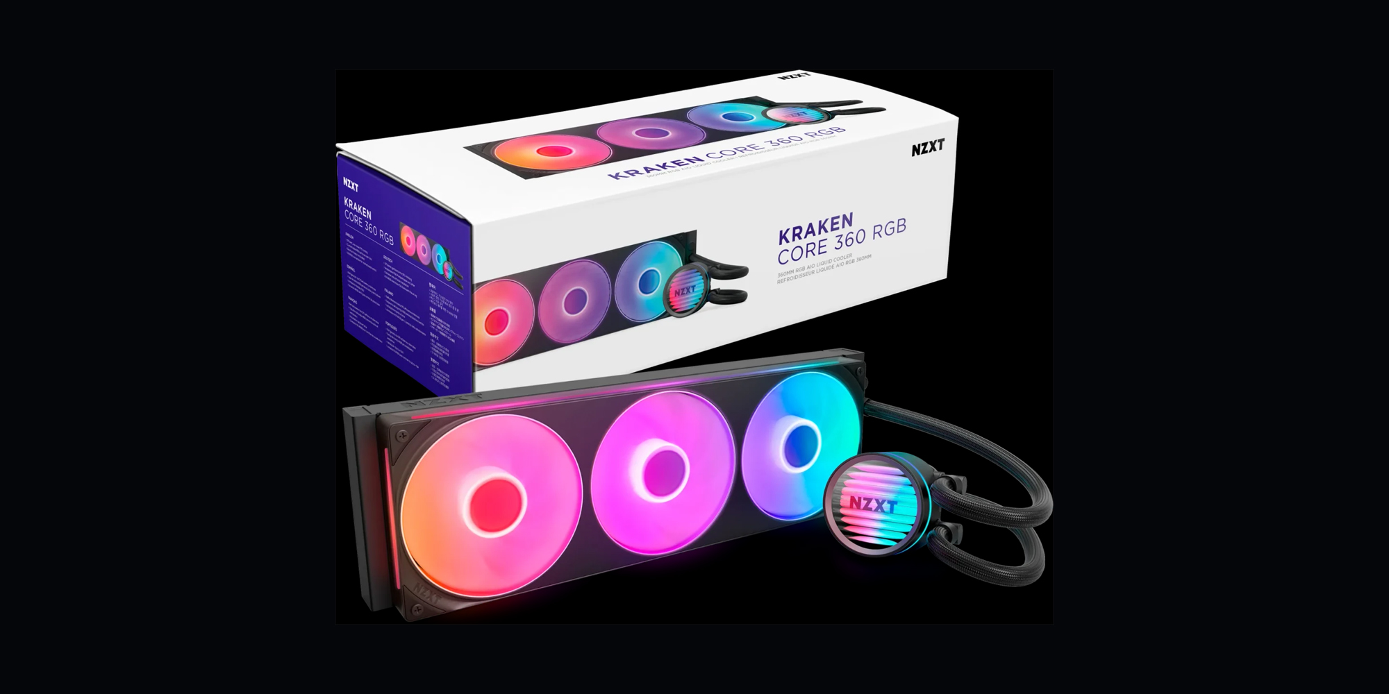 Vorschaubild: NZXT Kraken Core 360 RGB - Test/Review