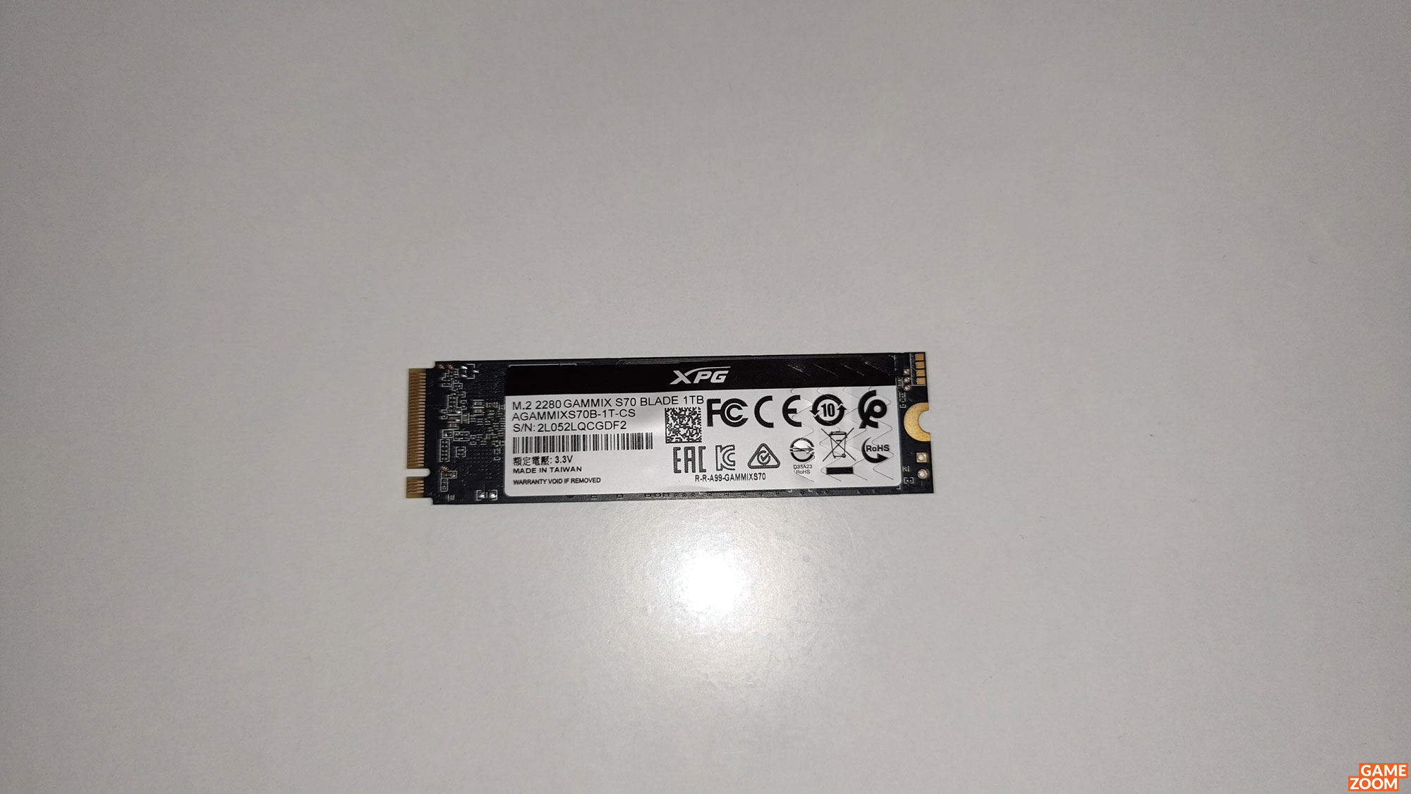 Gamezoom - ADATA XPG GAMMIX S70 Blade 1TB - Test/Review